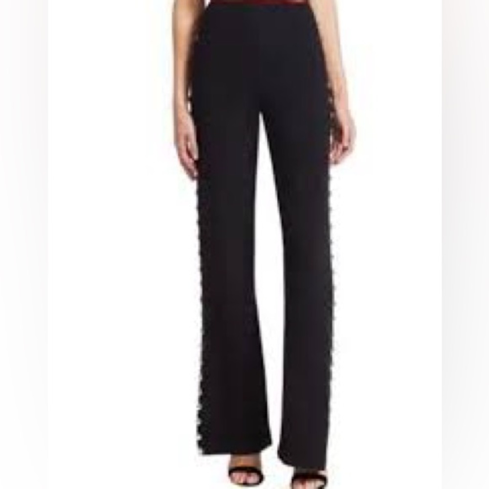 Cinq à Sept Highland Studded Slit Pant